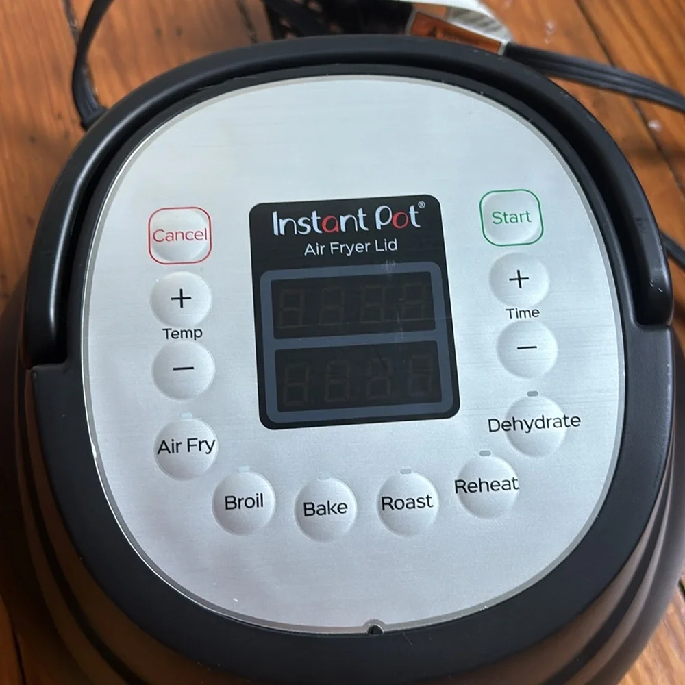 Instant Pot Black Air Fryer Lid - Replacement Air Fryer Accessory
